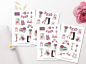 Preview: Girls Valentine's Day Sticker Set